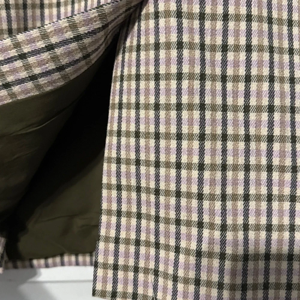 Madewell Dorset Blazer in Albermarle Plaid Size Large - Picture 10 of 11